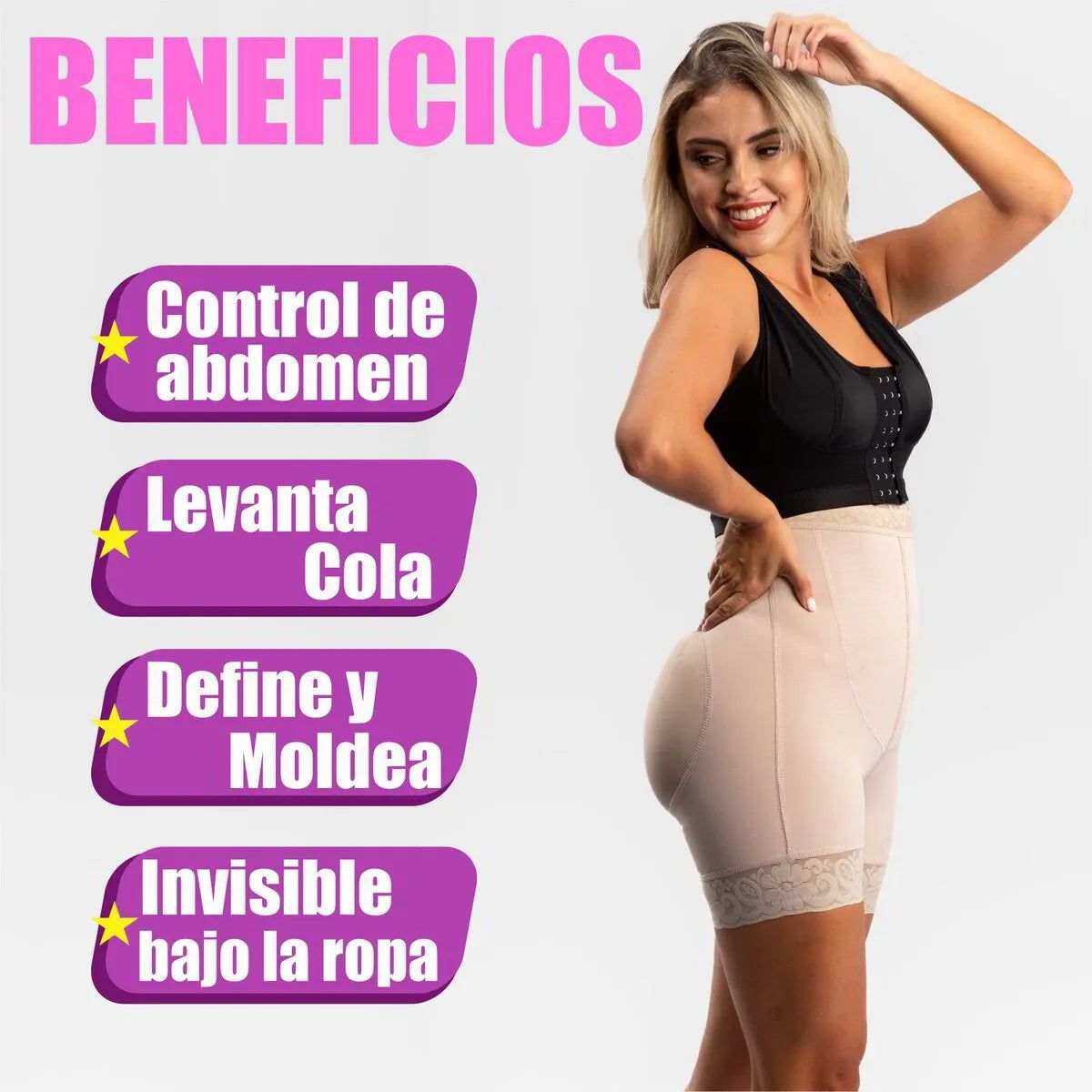Faja levanta cola abdome gluteo FK15-295